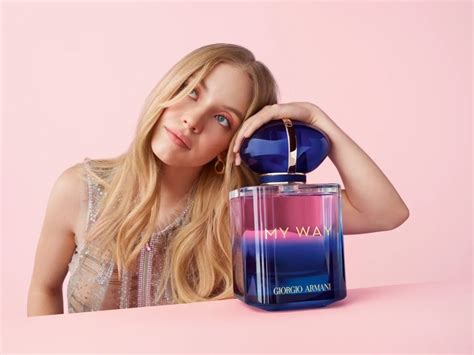 Sydney Sweeney Armani My Way Perfume Photoshoot 2023