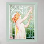 Alphonse Mucha Absinthe Robette Poster | Zazzle