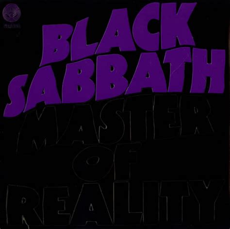 Black Sabbath – Master Of Reality (1971, Box Cover, Embossed Lettering ...