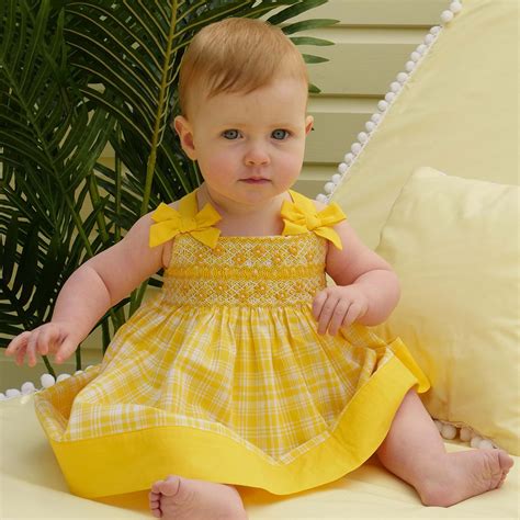 Rachel Riley Baby/Toddler/Big Kid Checked Smocked Dress in 2021 | Baby girl dresses, Baby ...