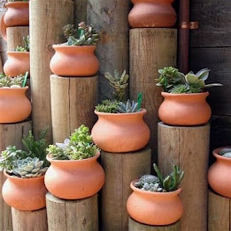 Mexican Clay Pottery Planters