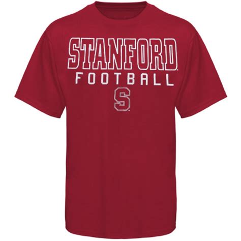 Stanford Cardinal Frame Football T-Shirt - Cardinal