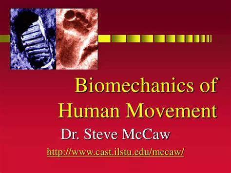 PPT - Biomechanics of Human Movement PowerPoint Presentation, free ...