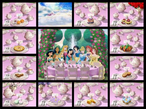 Princess Tea Party - Disney Princess Fan Art (34240758) - Fanpop