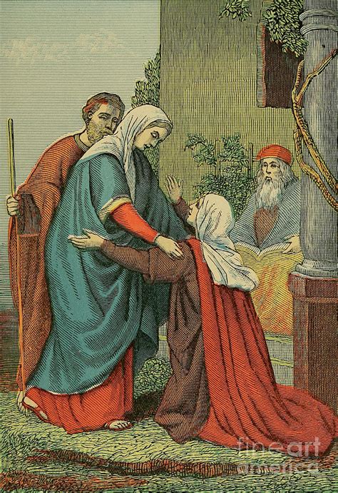 SECOND JOYFUL MYSTERY THE VISITATION f1 Photograph by Historic illustrations - Fine Art America