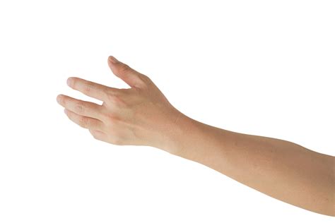 Man hand gesture isolated. 10870525 PNG