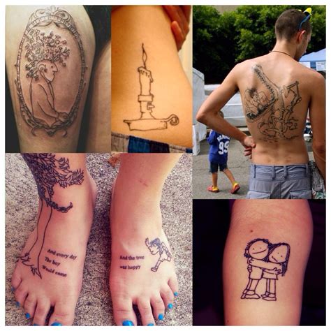 Shel Silverstein tat Shel Silverstein, Tattoos And Piercings, Geometric ...