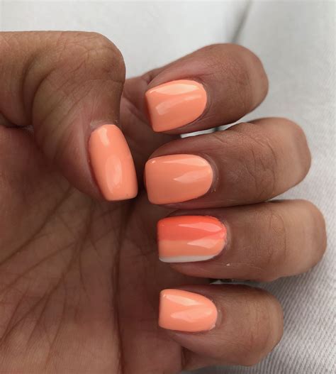 Spring colors— Apricot | Gel nails, Cute nails, Nails