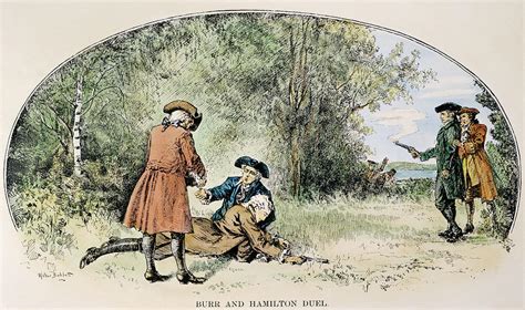 Hamilton-burr Duel, 1804 Drawing by Granger - Pixels