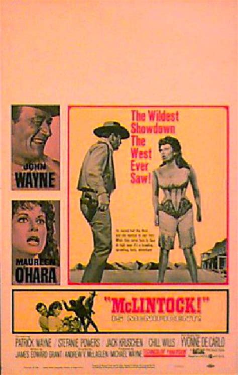 McLintock! 1963 U.S. Window Card Poster - Posteritati Movie Poster Gallery