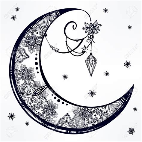 Image result for crescent moon drawing | Crescent moon tattoo, Moon tattoo, Tattoo prices