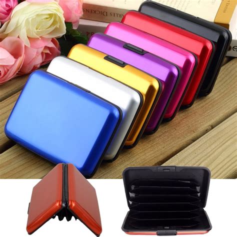 Walbest Waterproof 6 Slots RFID Blocking Credit Card Protector Aluminum ...