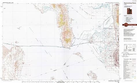 Amazon.com : YellowMaps Promontory Point UT topo map, 1:100000 Scale, 30 X 60 Minute, Historical ...