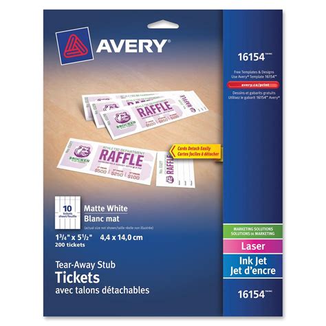 Avery Templates for event Tickets – williamson-ga.us