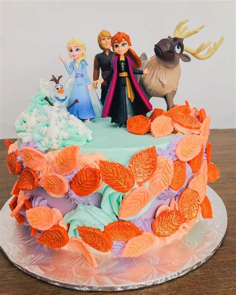 Cakes & Sprinkles on Instagram: “Frozen 2 Cake. . . . . . . . . . #frozencake #kidscakes ...