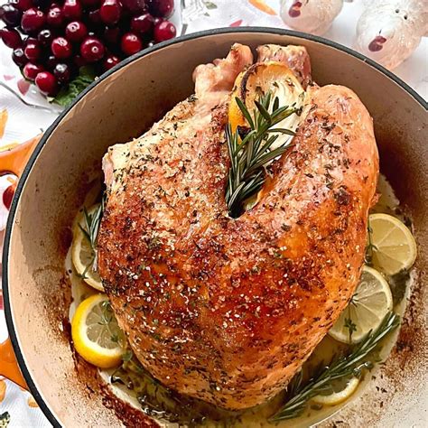 Dutch Oven Turkey Breast is the perfect alternative to roasting a whole ...