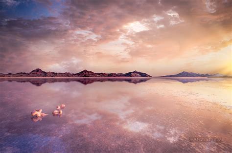 Bonneville UT Salt Flats Sunrise/sunset - Etsy