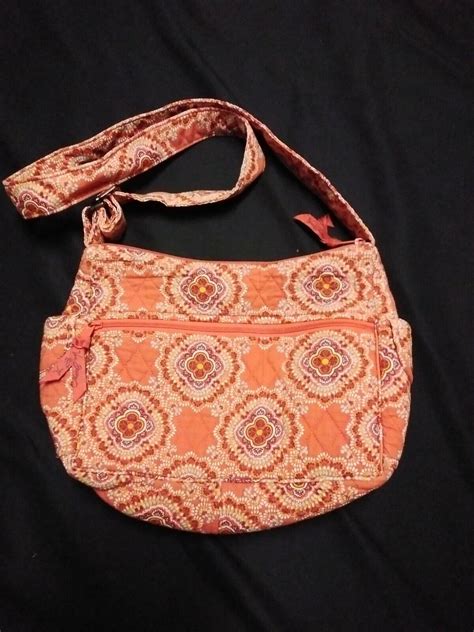 Vera Bradley Orange Crossbody Bag - Gem