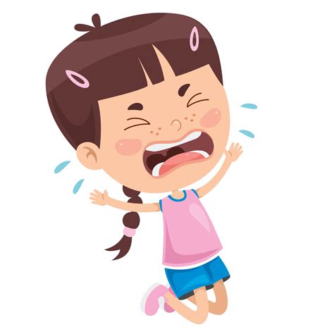 Kids Crying Clipart