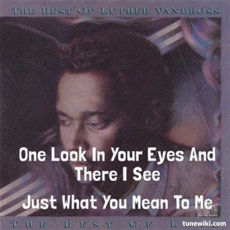 Luther Vandross Quotes. QuotesGram