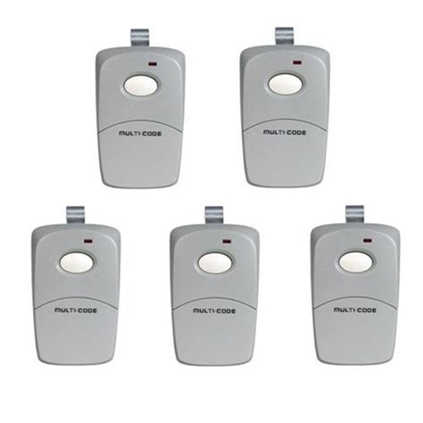 Linear 308911x5 5-Pack 3089 Gate Opener or Garage Door Opener Remotes - Walmart.com - Walmart.com