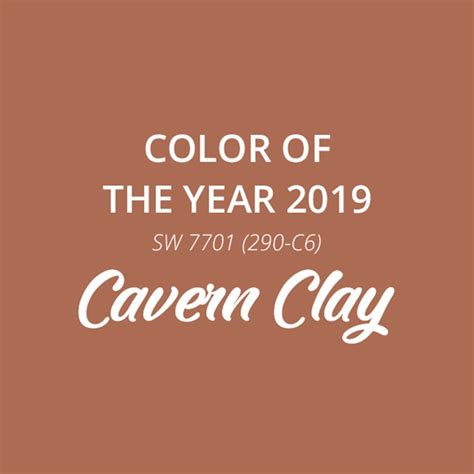 Get lost in the layers of Cavern Clay SW 7701, the Sherwin-Williams 2019 Color of the Year ...