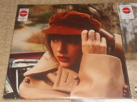 taylor swift -red taylors version-fearless platinum & evermore red new sealed | #4595793703