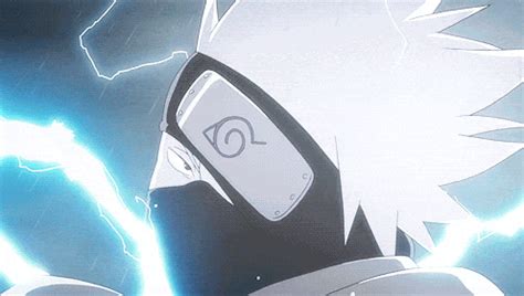 Download Kakashi Hatake Chidori (Naruto) Anime Naruto Gif