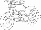 Motorcycle Coloring Page  Free Clip Art sketch template