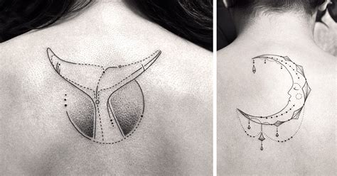 Geometric Line And Dot Tattoos By Bicem Sinik | DeMilked