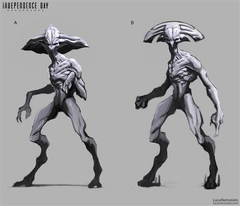 Image result for independence day aliens | Alien concept art, Alien ...