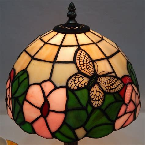 Butterfly Tiffany Lamp 10S5-18 | Vitroux, Lámparas, Lámparas de mesa