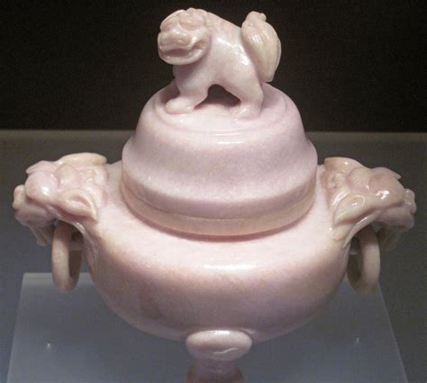 Pink jadeitite Chinese incense burner (Qing period, 1644-1… | Flickr
