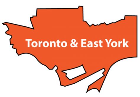 Toronto & East York Schedule – City of Toronto