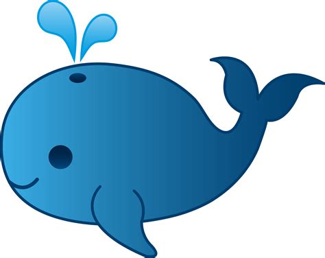 Cute Whale Clipart Transparent HQ PNG Download | FreePNGImg