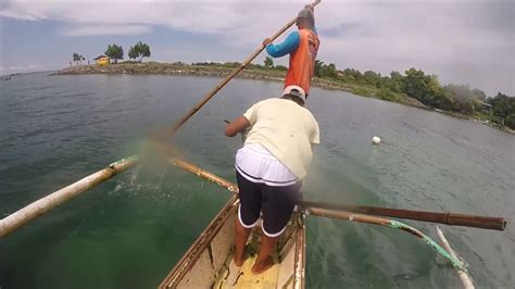 Coastal Net Fishing With The Local Fishermen in Cebu Philippines - YouTube