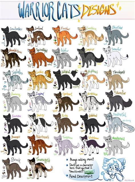 I still love Warrior Cats and always will aHHH Feel free to use these ...