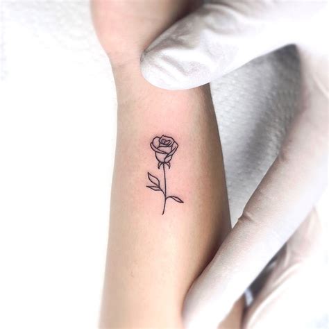 If you're considering getting a small rose tattoo on your body, see the ...