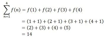 Summation | Definition, Rules & Examples - Lesson | Study.com