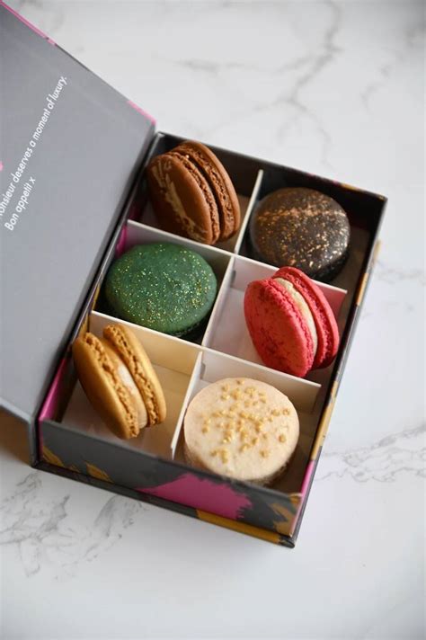 Festive Favourites Macaron Gift Box By Mademoiselle Macaron