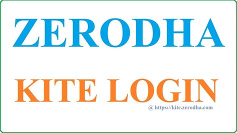 Zerodha Login, Zerodha Kite login Website at Kite.zerodha.com