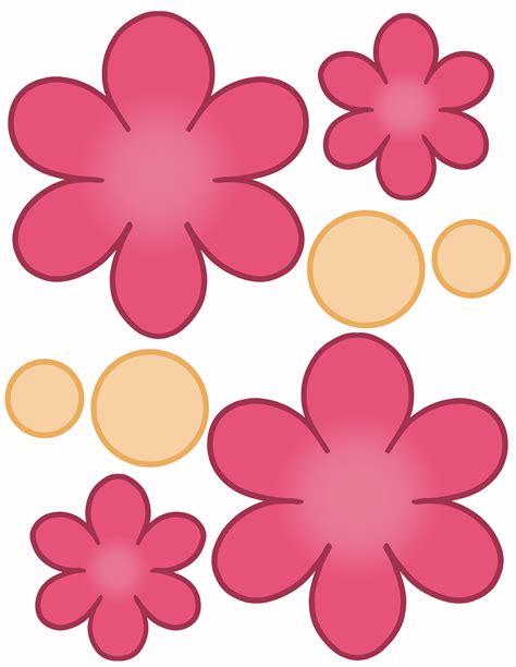 Cut Out Flower Printable