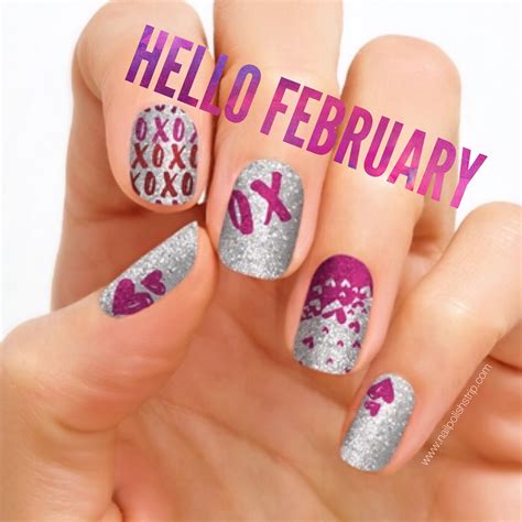 ️ Hello February!! ️ You’ll love the fun and pretty #Valentine “peel and apply” nail polish that ...