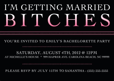 Bachelorette Party Invitation Template Elegant Printable Bachelorette ...