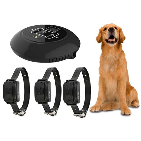 Safe invisible wireless dog fence - Electric Dog Fence System, Shock ...