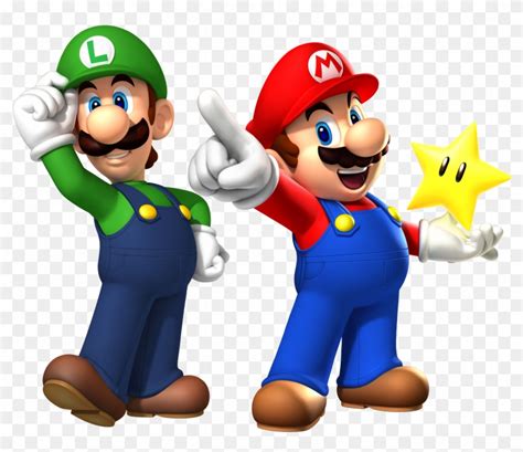 Detail Clip Art - Super Mario And Luigi - Free Transparent PNG Clipart ...