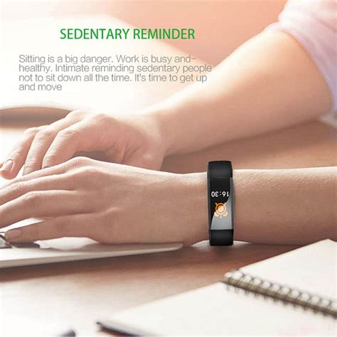 Fitness Tracker Activity Tracker With Heart Rate MonitorBluetooth Smart ...