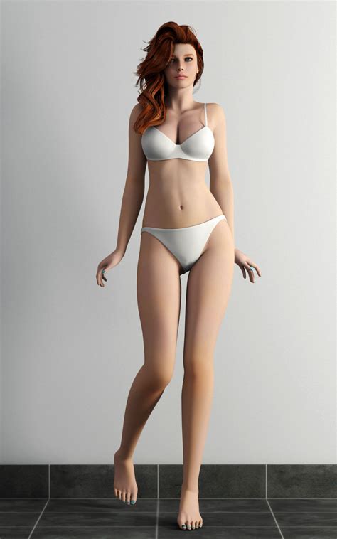 bikini girl 3D | CGTrader