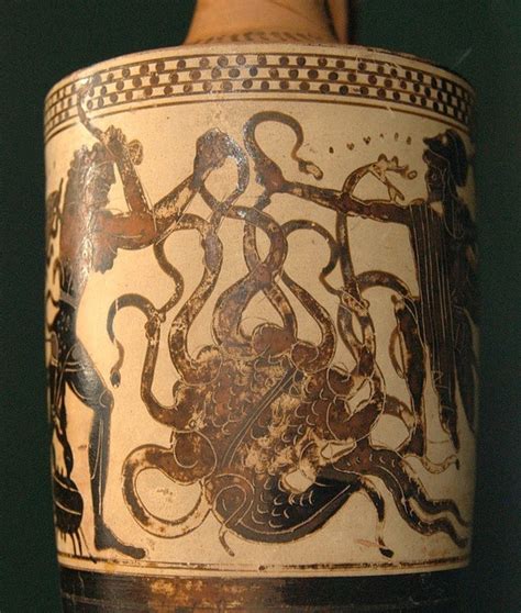 Lernaean Hydra (Louvre) by ancientartpodcast.org, via Flickr Ancient Greek Art, Ancient Romans ...