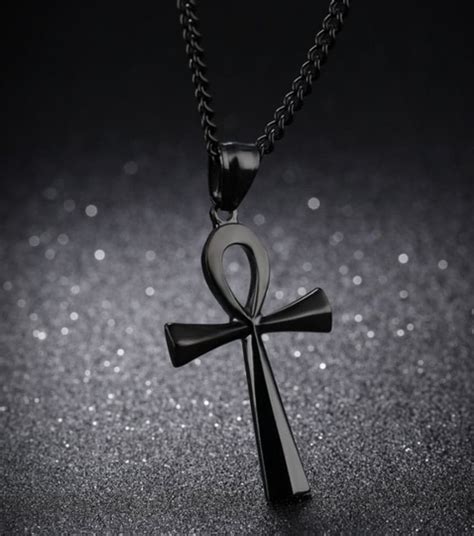 Black Ankh Necklace – Enchanted Genie LLC